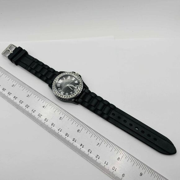 Black Geneva Men’s Watch - Picture 4 of 5